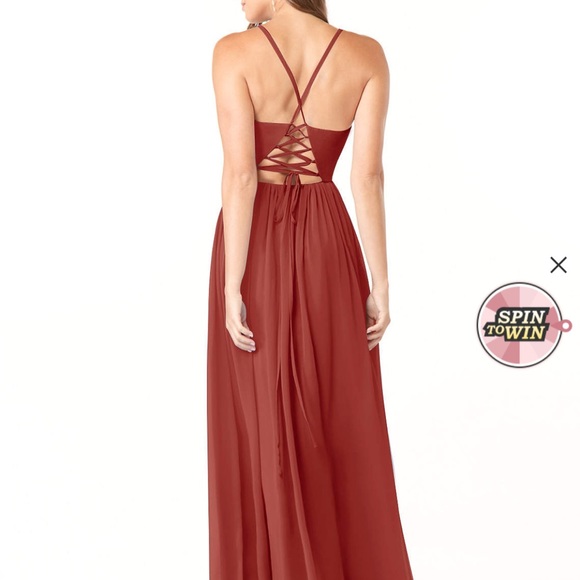 Azazie Aaida A2 Terracotta - Picture 2 of 8